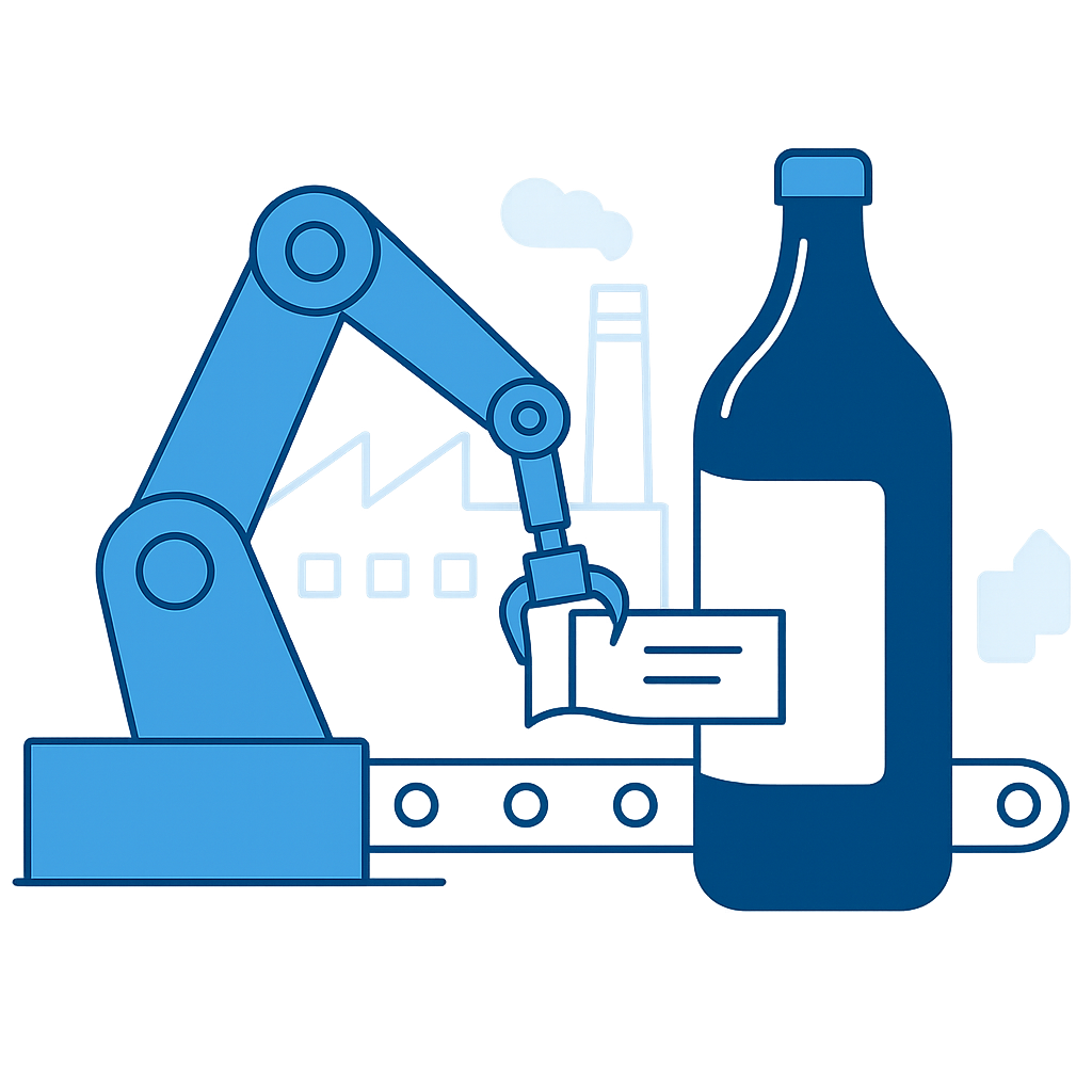 industrie und etikettierung